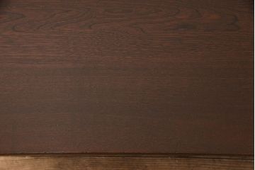 和製アンティーク　栓材の一枚板を使用したレトロな角型ちゃぶ台(座卓、ローテーブル、折り畳みテーブル)(R-051321)