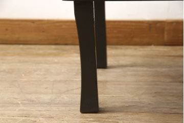 アンティーク家具　栓材　使い込まれた風合いがレトロな雰囲気を高める折り畳みちゃぶ台(座卓、ローテーブル)(R-051325)