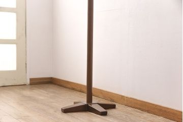 ヴィンテージ雑貨　maruni(マルニ)　丸くて可愛らしいポールハンガー(帽子掛け、コート掛け、ビンテージ)(R-051331)