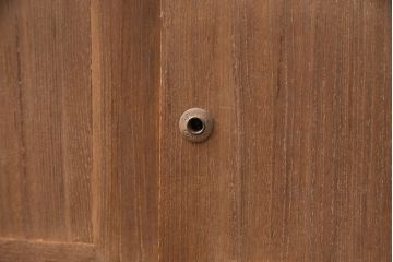 アンティーク家具　昭和初期　凝ったデザインの棹通しが魅力!華やかな印象を醸し出す桐箪笥ローボード(リビングボード、収納棚、テレビ台、テレビボード、桐たんす)(R-051341)