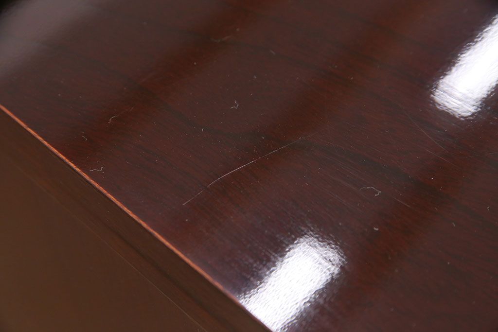 中古　美品　二本松伝統家具　田中家具　ケヤキ・桐材　気品ある佇まいが魅力的な衣装箪笥(和タンス、引き出し)(R-051350)