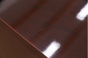 中古　美品　二本松伝統家具　田中家具　ケヤキ・桐材　気品ある佇まいが魅力的な衣装箪笥(和タンス、引き出し)(R-051350)