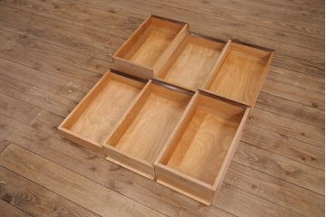 ヴィンテージ　松本民芸家具　シックな色合いが上品なM型両袖机(両袖デスク、ワークデスク、ビンテージ)(定価約63万円)(R-051353)