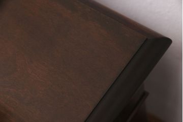 ヴィンテージ　松本民芸家具　シックな色合いが上品なM型両袖机(両袖デスク、ワークデスク、ビンテージ)(定価約63万円)(R-051353)