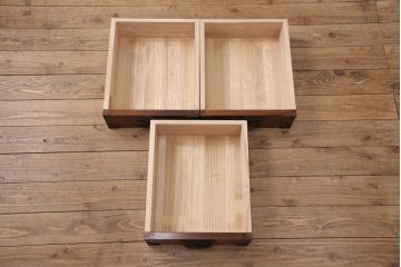 中古　美品　岩谷堂箪笥　菊幸作　上質な和の空間を演出するローボード(テレビボード、テレビ台、リビングボード、収納棚)(R-051355)