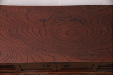 中古　美品　岩谷堂箪笥　菊幸作　上質な和の空間を演出するローボード(テレビボード、テレビ台、リビングボード、収納棚)(R-051355)