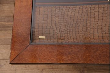 中古　GUCCI(グッチ)　Formitalia(フォルミタリア)　希少品!エレガントな雰囲気を醸し出すセンターテーブル(ローテーブル、机)(定価約80万円)(R-051363)