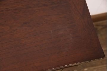 中古　民芸家具　李朝デザイン　アジアンな雰囲気作りに活躍する収納棚(定価約14万円)(書棚、サイドボード、キャビネット)(R-051372)