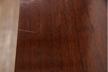 中古　民芸家具　李朝デザイン　アジアンな雰囲気作りに活躍する収納棚(定価約14万円)(書棚、サイドボード、キャビネット)(R-051372)