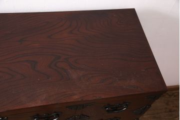 中古　美品　岩谷堂箪笥　上質な和の空間づくりに活躍する衣装箪笥(整理箪笥、収納箪笥、和タンス、引き出し)(R-051382)