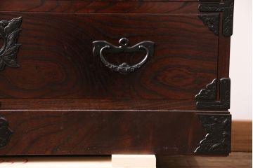 中古　美品　岩谷堂箪笥　上質な和の空間づくりに活躍する衣装箪笥(整理箪笥、収納箪笥、和タンス、引き出し)(R-051382)