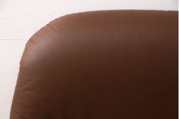 中古 展示美品 2019年製 本革 EKORNES(エコーネス) コンサルシリーズ Sサイズ オットマン付きストレスレスチェア(リクライニングチェア、一人掛けソファ、アームチェア)(定価約22万円)(R-051383)