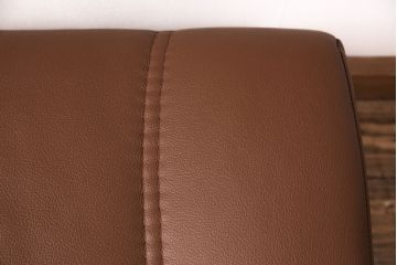 中古 展示美品 2019年製 本革 EKORNES(エコーネス) コンサルシリーズ Sサイズ オットマン付きストレスレスチェア(リクライニングチェア、一人掛けソファ、アームチェア)(定価約22万円)(R-051383)
