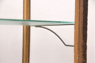 アンティーク家具　ナラ材　コレクションケースとしてもおすすめの卓上ガラスケース(ガラスショーケース、陳列棚、店舗什器)(R-051385)