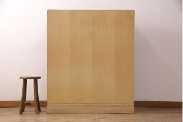 中古　手造り国産品　焼桐　味わい深い木肌が魅力の総桐箪笥(小袖タンス、整理箪笥、引き出し7杯、桐たんす)(定価約58万円)(R-051390)