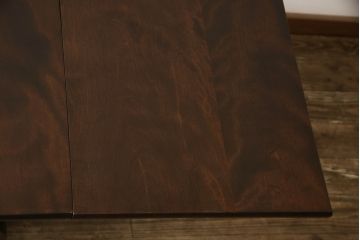 ヴィンテージ家具　和製ビンテージ　松本民芸家具　上品な佇まいが魅力のバタフライテーブル(エクステンションテーブル、サイドテーブル、オケージョナルテーブル)(R-051399)