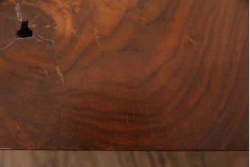和製ヴィンテージ　MINGURENII COFFEE TABLE　希少なジョージナカシマ本人製作品!素材の形を活かしたデザインのミングレンコーヒーテーブル(ジョージ・ナカシマ、ミングレンII、センターテーブル、ローテーブル、机、ビンテージ)(R-051403)