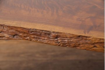 和製ヴィンテージ　MINGURENII COFFEE TABLE　希少なジョージナカシマ本人製作品!素材の形を活かしたデザインのミングレンコーヒーテーブル(ジョージ・ナカシマ、ミングレンII、センターテーブル、ローテーブル、机、ビンテージ)(R-051403)