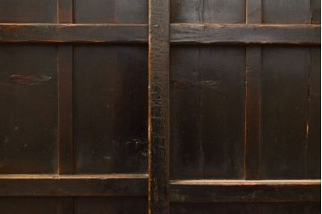 和製アンティーク　江戸期　希少品!とろとろの味わいが魅力的な一本物の階段箪笥(時代箪笥、収納箪笥、和タンス)(R-051410)