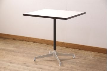 和製ヴィンテージ　ビンテージ家具　天童木工(Tendo)　モダンな佇まいのサイドテーブル(オケージョナルテーブル、コーヒーテーブル、机)(R-051411)