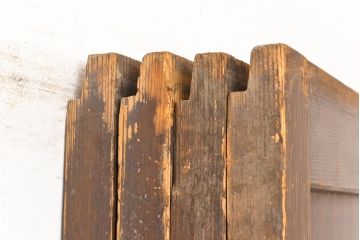 アンティーク建具　柔らかな光を取り入れる格子帯戸4枚セット(障子戸、板戸)(R-051416)