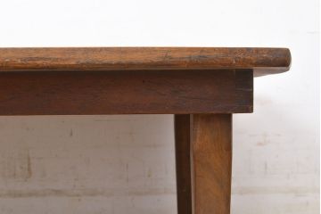 和製アンティーク　昭和レトロと和モダンの雰囲気を兼ね備えた角ちゃぶ台(座卓、ローテーブル、折り畳みテーブル、リビングテーブル、センターテーブル)(R-051420)