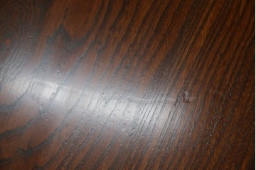 和製アンティーク　総ケヤキ材　挽き物の脚が目を惹く角ちゃぶ台 　(R-051423)