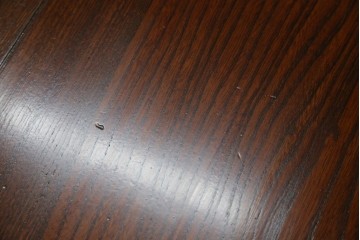 和製アンティーク　総ケヤキ材　挽き物の脚が目を惹く角ちゃぶ台 　(R-051423)