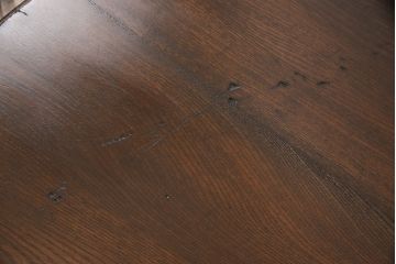 和製アンティーク 栓材　昭和中期　レトロな空間づくりにぴったりの丸ちゃぶ台(座卓、折りたたみテーブル、ローテーブル)(R-051438)