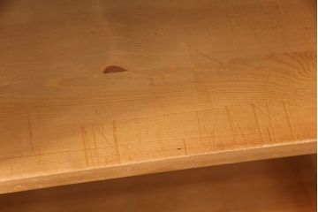 中古　PENNY WISE(ペニーワイズ)　パイン材　シンプルで幅広いインテリアに馴染むオープンラック　(飾り棚、本棚、ラック)(R-051448)