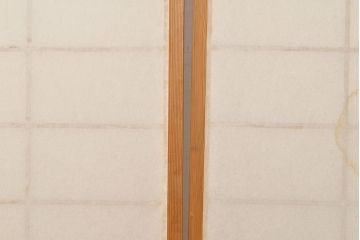 和製ヴィンテージ　昔ながらのシンプルな障子戸4枚セット(引き戸、建具、ビンテージ)(R-051458)