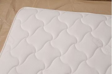 中古　超美品　2019年11月購入　未使用品　arflex(アルフレックス)　ポスチャーテックコイルマットレス・タイトトップ(セミダブルベッド)(定価約14万円)(R-051486)