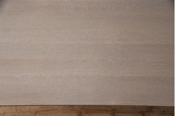 中古　極美品　2019年11月購入　arflex(アルフレックス)　AURORA(アウロラ)　グレーオーク色がモダンな印象を高めるダイニングテーブル(4人掛け、食卓)(定価約26万円)(R-051487)