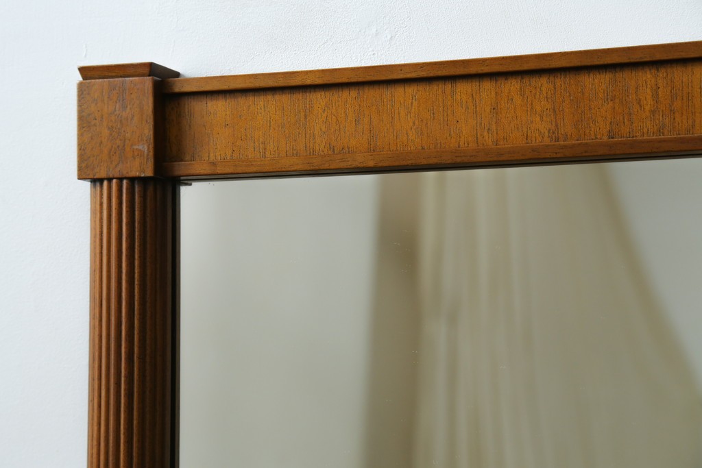 中古　美品　DREXEL HERITAGE(ドレクセルヘリテイジ)　Triune(トライユン)  クラシカルな雰囲気のウォールミラー　(R-051492)