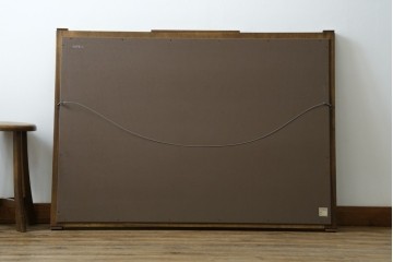 中古　美品　DREXEL HERITAGE(ドレクセルヘリテイジ)　Triune(トライユン)  クラシカルな雰囲気のウォールミラー　(R-051492)