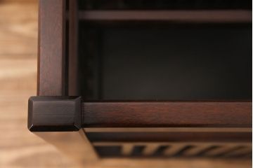 中古　北海道民芸家具　希少な絶版品!和モダンな雰囲気づくりにぴったりの傘立て(カサ立て、スタンド)(R-051495)