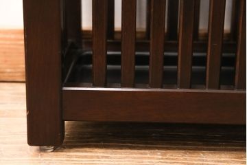 中古　北海道民芸家具　希少な絶版品!和モダンな雰囲気づくりにぴったりの傘立て(カサ立て、スタンド)(R-051495)