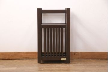 中古　北海道民芸家具　希少な絶版品!和モダンな雰囲気づくりにぴったりの傘立て(カサ立て、スタンド)(R-051495)