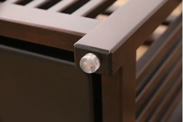 中古　北海道民芸家具　希少な絶版品!和モダンな雰囲気づくりにぴったりの傘立て(カサ立て、スタンド)(R-051495)