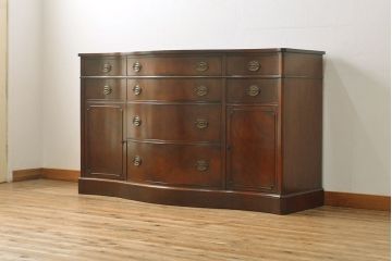 ビンテージ家具　DREXEL HERITAGE(ドレクセルヘリテイジ)　アメリカ輸入モデル　格調高い佇まいが上品なサイドボード(サイドキャビネット、収納棚、ヴィンテージ)(R-051518)