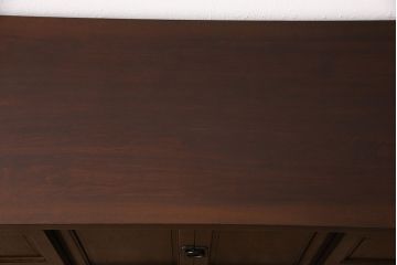 中古　美品　松本民芸家具　中古ではなかなかお目にかかれない、希少なN型朝鮮棚(サイドボード、サイドキャビネット、テレビ台、テレビボード、ローボード)(定価約52万円)(R-051521)