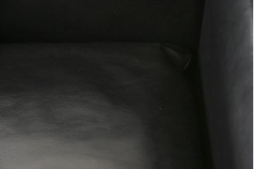 中古　美品　Cassina(カッシーナ)　401 BREAK(ブレーク)　MARIO BELLINI(マリオベリーニ)　キャスター付きアームチェア(ダイニングチェア、一人掛けソファ、1P)(定価約46万円)(R-051527)