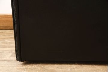 中古　美品　Cassina(カッシーナ)　401 BREAK(ブレーク)　MARIO BELLINI(マリオベリーニ)　キャスター付きアームチェア(ダイニングチェア、一人掛けソファ、1P)(定価約46万円)(R-051527)