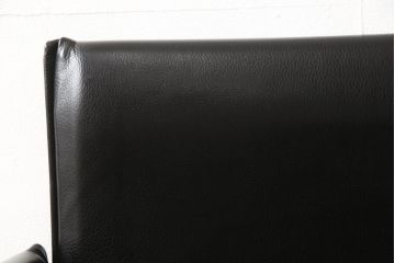 中古　美品　Cassina(カッシーナ)　401 BREAK(ブレーク)　MARIO BELLINI(マリオベリーニ)　キャスター付きアームチェア(ダイニングチェア、一人掛けソファ、1P)(定価約46万円)(R-051528)