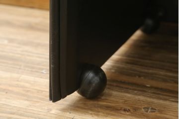 中古　美品　Cassina(カッシーナ)　401 BREAK(ブレーク)　MARIO BELLINI(マリオベリーニ)　キャスター付きアームチェア(ダイニングチェア、一人掛けソファ、1P)(定価約46万円)(R-051530)