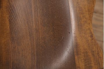 ヴィンテージ家具　和製ビンテージ　柏木工(KASHIWA・カシワ)　天板デコラ板　木の温もりを感じられるダイニングセット(ダイニングテーブル、4人掛け、ダイニングチェア4脚、板座チェア)(R-051533)