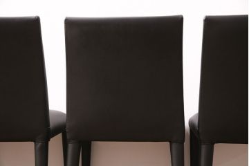 中古　美品　2019年製　アビタスタイル(AbitaStyle)　TRICK(トリック)チェア　MYC0550　シックモダンなインテリアに合うチェア4脚セット(定価 4脚で約10万4千円)(ダイニングチェア、イス、椅子)(R-051534)