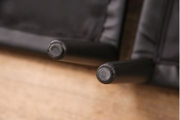 中古　美品　2019年製　アビタスタイル(AbitaStyle)　TRICK(トリック)チェア　MYC0550　シックモダンなインテリアに合うチェア4脚セット(定価 4脚で約10万4千円)(ダイニングチェア、イス、椅子)(R-051534)