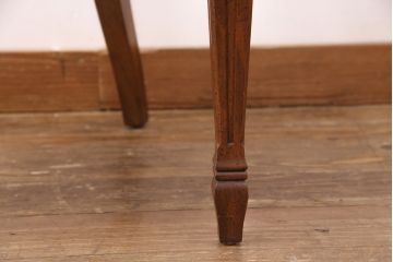 中古　美品　DREXEL HERITAGE(ドレクセルヘリテイジ)　Cameo Classics(キャメオクラシックス)　格調高い雰囲気が魅力のマホガニー製アームチェア(定価約33万円)(椅子、ダイニングチェア)(R-051539)