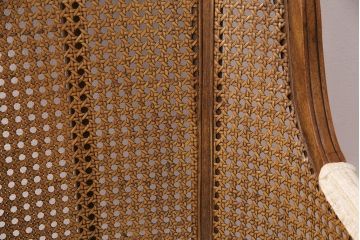 中古　美品　DREXEL HERITAGE(ドレクセルヘリテイジ)　Cameo Classics(キャメオクラシックス)　格調高い雰囲気が魅力のマホガニー製デスクチェア(定価約40万円)(椅子、オフィスチェア)(R-051540)